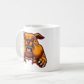 Tasse Devil Dog pour Halloween Tasse effrayante (Devant gauche)