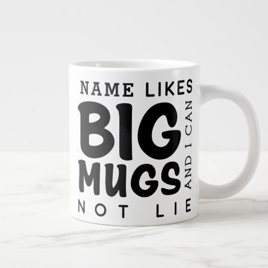 Tasse Devis personnalisé de grande musique (Droite)