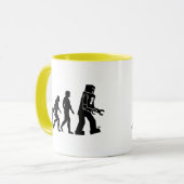 Tasse d'évolution de robot (Devant gauche)