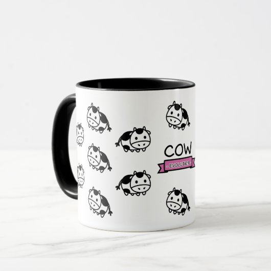 Tasse d'évolution de vache 11 onces (Devant gauche)