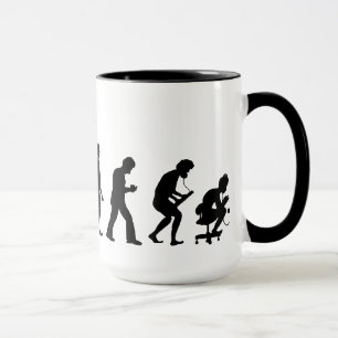 Tasse d'évolution d'opérateur radio de jambon