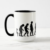Tasse d'évolution d'opérateur radio de jambon (Gauche)