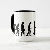 Tasse d'évolution d'opérateur radio de jambon (Devant gauche)