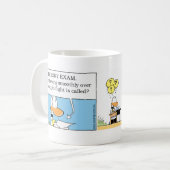 Tasse d'examen de vol d'humeur d'aviation (Devant gauche)