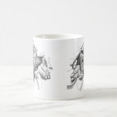 Tasse d'excape de zombi (Centre)