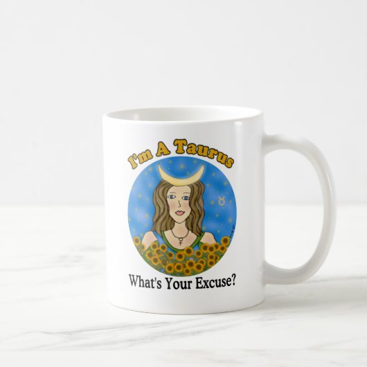 Tasse d'excuse de Taureau (Droite)