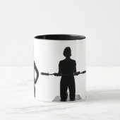 Tasse d'exercice de silhouette de Lisa Carusone (Centre)