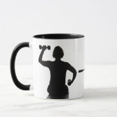 Tasse d'exercice de silhouette de Lisa Carusone (Gauche)