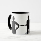 Tasse d'exercice de silhouette de Lisa Carusone (Devant gauche)