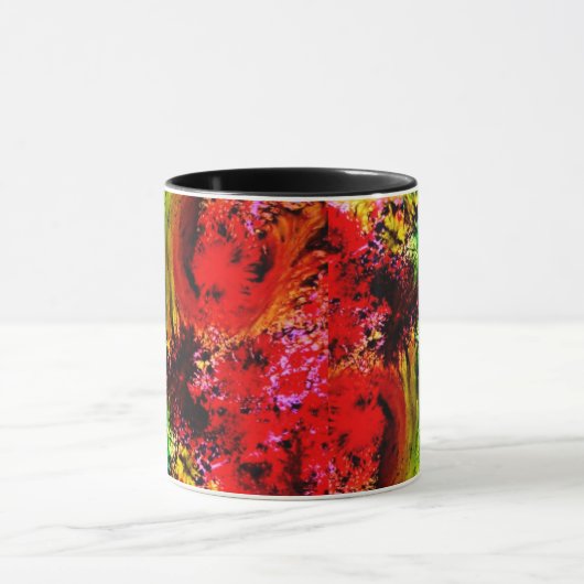 Tasse d'explosion d'arc-en-ciel (Centre)