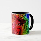 Tasse d'explosion d'arc-en-ciel (Devant droit)