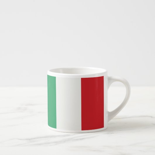 Tasse d'express drapeau d'Italie (Droite)