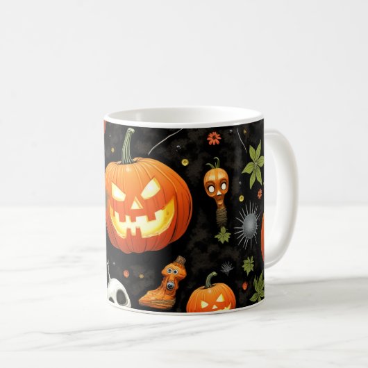 Tasse d'Halloween (Devant droit)