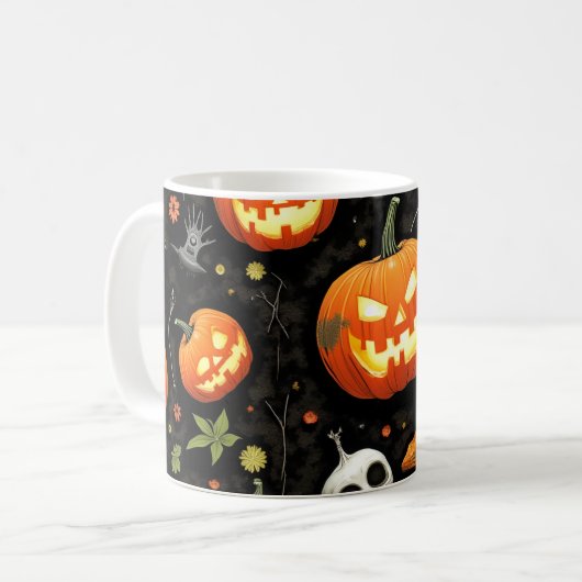 Tasse d'Halloween (Devant gauche)
