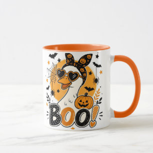 Tasse d'Halloween Oie avec Lunettes de Soleil en f