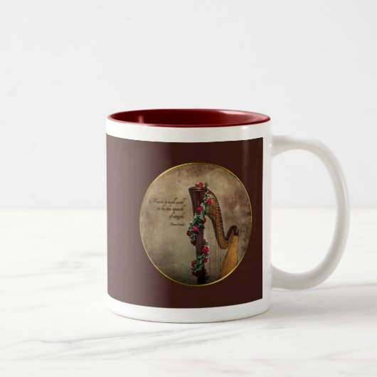Tasse d'harpe de pédale (Droit)
