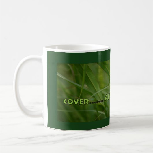 Tasse d'herbe verte (Gauche)