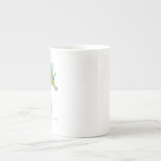 Tasse d'hippocampe d'arc-en-ciel (Devant)