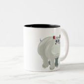 tasse d'hippopotame (Devant droit)