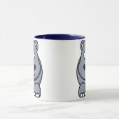 Tasse d'hippopotame de bande dessinée (Centre)