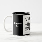 Tasse d'hirondelle de grange de l'art d'Angie (Gauche)