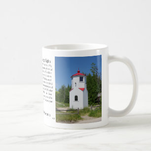 Tasse d'histoire de lumières de chaîne de port de