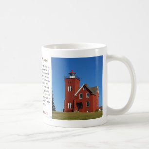 Tasse d'histoire de phare de deux ports