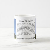 Tasse d'histoire de phare d'île de Presque (Centre)