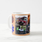 Tasse d'hommage - sapeurs-pompiers et EMT (Devant gauche)