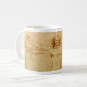 Tasse d'homme de Vitruvian de da Vinci (Devant gauche)