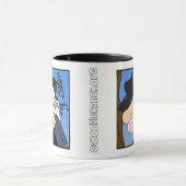 Tasse "d'homme fol de chat" (Centre)