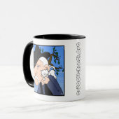 Tasse "d'homme fol de chat" (Devant gauche)