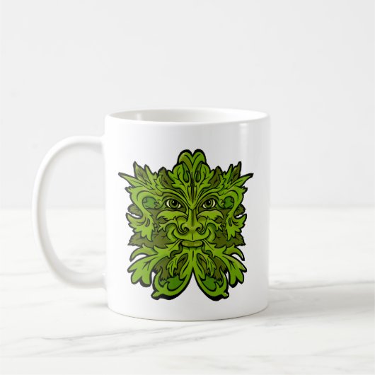 Tasse d'homme vert (Gauche)