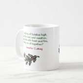 Tasse d'homme vert de solstice d'hiver (Devant gauche)