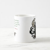 Tasse d'homme vert de solstice d'hiver (Centre)