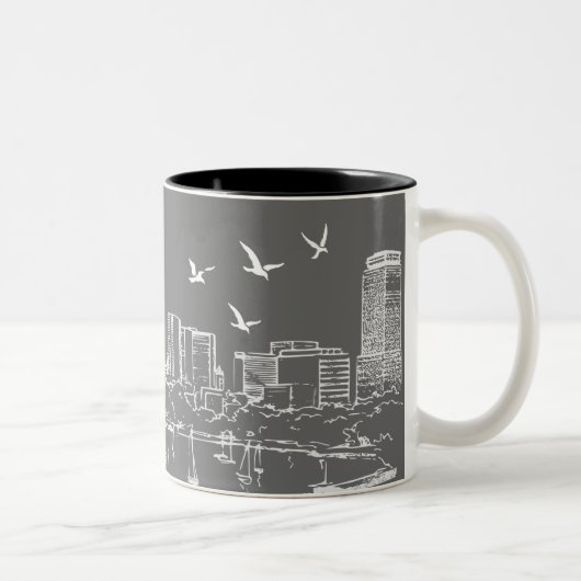 Tasse d'horizon de Boston (Droit)