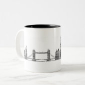 Tasse d'horizon de Londres (Devant gauche)