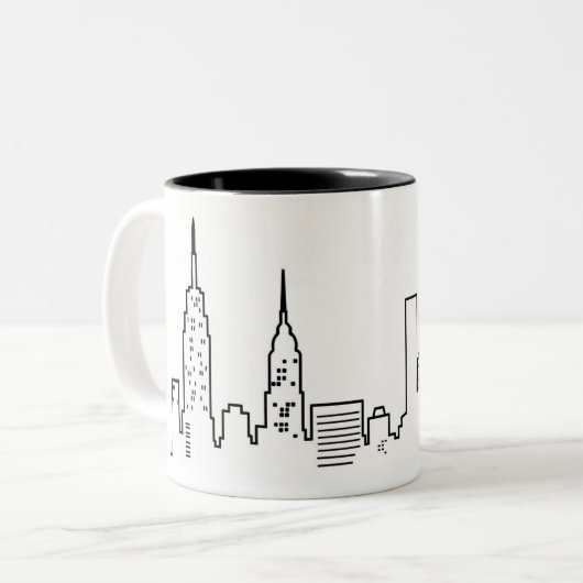 Tasse d'horizon de NYC (Devant gauche)