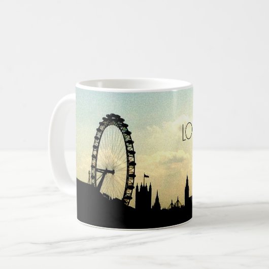Tasse d'horizon d'oeil de Londres (Devant gauche)