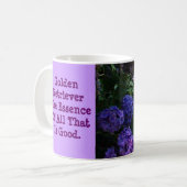 Tasse d'hortensia de golden retriever (Devant gauche)