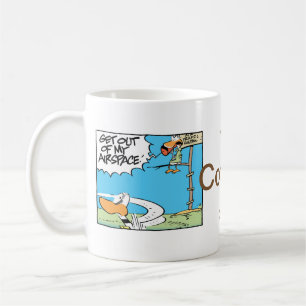 Tasse d'humeur de café de contrôle du trafic
