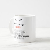 tasse d'humeur de deux côtés pour chaque occasion (Devant gauche)