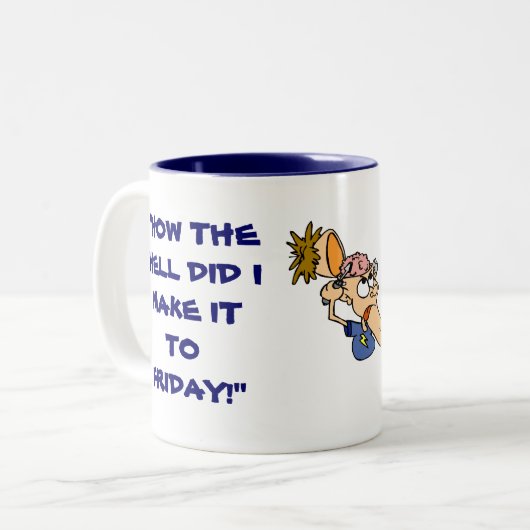 Tasse d'humour (Devant gauche)