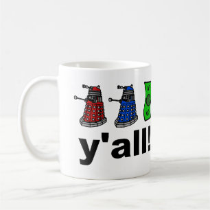 Tasse d'humour de geek ringard drôle de voyage dan