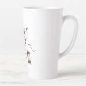 Tasse d'humour de Latte de Café (Droite)