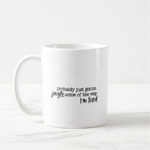 Tasse d'humour de Noël pour employé drôle