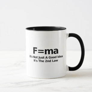 Tasse d'humour de physique