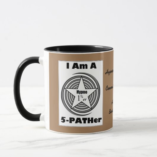 Tasse d'hypnose pour 5-PATH 1%ers (brun et noir) (Gauche)