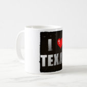 Tasse d'I (coeur) le Texas ! (Devant gauche)