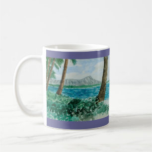 Tasse "Diamond Head - Oahu, Hawaii" de Paul McGehe